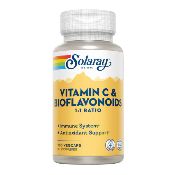 «Соларей Витамин C и Биофлавоноиды» («Solaray, Vitamin C & Bioflavonoids»)